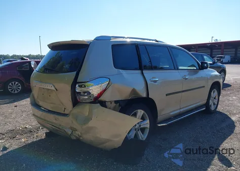 2010 Toyota Highlander Limited V6 z USA, uszkodzony, nr VIN 5TDYK3EH2AS022769